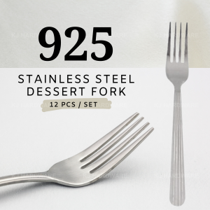 FORK S/STEEL 925  长柄白钢叉