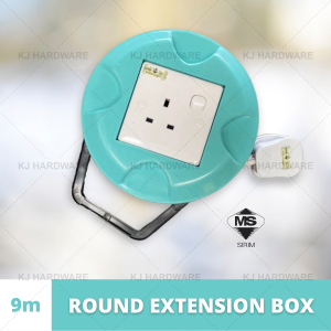 "CIELO"  EXT. WIRE ROUND BOX 23/016 X 10mtr E/BOX-2318/10Y/CIE (BLUE)圆电线盒