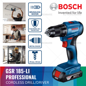 "BOSCH"  BAT. SCREWDRIVER GSR 185-LI (06019K30L2)电池螺丝钻   (BSH008)