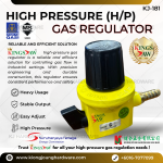 ''KINGSJAW''  KJ-181 GAS REGULATOR HIGH PRESSURE (H/P)