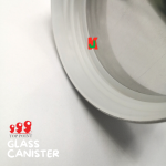 ''TOP POINT'' CONTAINER ROUND GLASS CANISTER TP-G06-8310J13 / TP-G06-8310J18 玻璃圆罐 1300ML/ 1800ML