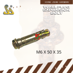 R:  WALL PLUG EXPANSION BOLT  M10 x 120mm x 50-1.50P  粗墙壁塞子 (2PC/PKT)