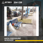 "SUMO"  HIGH PRESSURE PUMP CLEANER 2.2KW 130 BAR SM-138压力水邦
