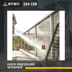 "SUMO"  HIGH PRESSURE PUMP CLEANER 2.2KW 130 BAR SM-138压力水邦