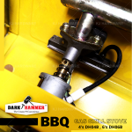 "DARK HAMMER" BBQ GAS GRILL STOVE 4'S DH04B / 6'S DH06B长方形煤气烧烤炉