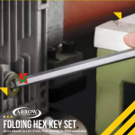 ''ARROW''  ALLEN KEY SET HEX FOLDING TYPE (METRIC/SAE/TORX) AHK-3075/AHK-3076/AHK-3077 [8pcs/9pcs/8pcs/set]9头L型6角扳手