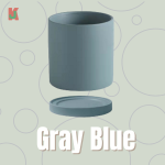 ''AL'' SIMPLE ROUND INSTA NORDIC STLYE CERAMIC FLOWER POT 北欧INS直筒圆形陶瓷花盆