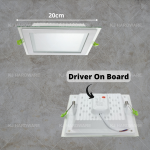 "VALOMAX"  DOWN LIGHT LED SQUARE 3184 18W C/W方形聚光灯
