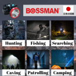 ''BOSSMAN'' HEAD LAMP RECHARGABLE LED 15W BLH15W充电头灯