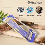 ''RUR''  HACKSAW FRAME H/DUTY FLAT (BLUE/GREY)  12''  R1101铁锯架扁管(蓝/灰)