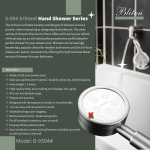 ''BLITON''  SHOWER HANDLE S/STEEL B9304手型水花洒