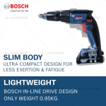 "BOSCH"  SCREWDRIVER CORDLESS DRYWALL GTB 185-LI (06019K70L1)冲击电钻   (BSH012)