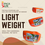 "KINGSJAW"  HOSE PVC GARDEN ORANGE  (5/8") GPI 1600 10M / 30M (SUPER FANCY)金黄水喉   (KJS693)