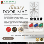 "LUXURY"   WELCOME FLOOR MAT PVC (3A)