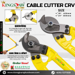 "KINGSJAW"  CABLE CUTTER CRV 18'' (450mm) & 24'' (600mm)