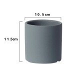 ''AL'' SIMPLE ROUND INSTA NORDIC STLYE CERAMIC FLOWER POT 北欧INS直筒圆形陶瓷花盆