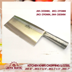 "JAYAMATA"  JM-1 - JM-4 KNIFE CHOPPING S/STEEL  8" 7-3/4" 7-1/2" 7"
