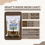 "BABA"  FERTILIZER BAJA NEEM CAKE ENHANCED FORMULATION 1.0KG SF-8061天然有机肥料