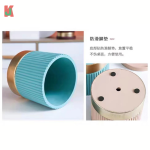 ''AL'' MACARON CEMENT NORDIC STYLE COLORFUL STRIPE FLOWER POT马卡龙INS简约多彩花盆