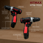 "HITMAX"  SCREWDRIVER CORDLESS DRILL  HTM-7033冲击电钻 12V
