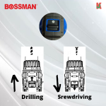"BOSSMAN"  IMPACT DRILL  300W  BTD-300冲击电钻