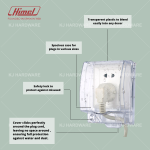 ''HIMEL'' SWITCH SOCKET ENCLOSURE PROTECTION OUTDOOR COVER BOX IP55插座盒 (防水)