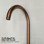 "SANIWARE PREMIER" SINK TAP PILLAR SWP-SS-304-106 [S/STEEL] / SWP-GB-304-116 [GUN BLACK] / SWP-RG-304-126 [ROSE GOLD]