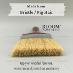 "BLOOM"  PAINT BRUSH 4" 3" 2.5" 2" 1.5" 1" 漆刷