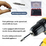 "BOSSMAN"  SCREW DRILL BIT SET 61PCS/SET BS-456161头盒装螺丝钻    (CL149)