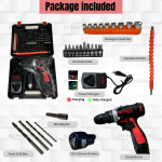 "HITMAX"  SCREWDRIVER CORDLESS DRILL  HTM-7033冲击电钻 12V