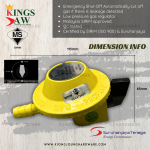 "KINGSJAW" KJ-182 GAS REGULATOR LOW PRESSURE (L/P)