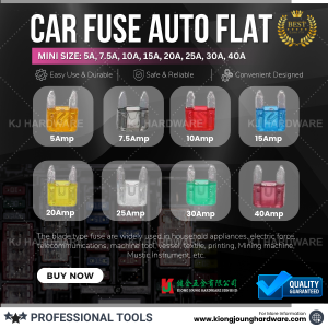 CAR FUSE AUTO FLAT (SMALL)