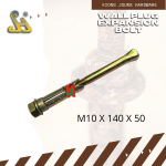 R:  WALL PLUG EXPANSION BOLT  M10 x 120mm x 50-1.50P  粗墙壁塞子 (2PC/PKT)