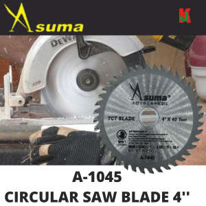 "ASUMA"  CIRCULAR SAW BLADE  4" (WOOD)  A-1045