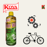 "KOYA"  P-520  GREASE LUBRICANT SPRAY HI-TEMP  400 ml  耐高温喷射形润滑脂 (牛油) (280度)