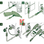 "BOSCH"  PRESSURE PUMP CLEANER  AQT EASY 110
