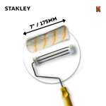 "STANLEY"  PAINT ROLLER REFILL  7"  0-29-259  罗拉心