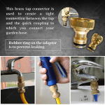 ''PRO-SANIT'' QUICK COUPLING HOSE BRASS TAP ADAPTOR 3/4''铜水喉接头 [PROS-03]