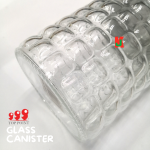 ''TOP POINT'' CONTAINER ROUND GLASS CANISTER TP-G06-8310J13 / TP-G06-8310J18 玻璃圆罐 1300ML/ 1800ML