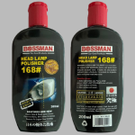 "BOSSMAN" CAR HEAD LAMP POLISHER 200ml #168 车灯擦光剂