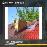 "SUMO"  HIGH PRESSURE PUMP CLEANER 2.2KW 130 BAR SM-138压力水邦