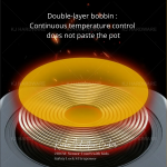 ''KONKA'' MULTIFUNCTIONAL SENSOR TOUCH INDUCTION COOKER KEO-IS3多功能电磁炉 AL-K018