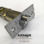 ''ARMOR'' ENTRANCE LOCKSET MORTISE LEVER ATL-8300-SS有柄大门锁 - 白钢