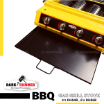 "DARK HAMMER" BBQ GAS GRILL STOVE 4'S DH04B / 6'S DH06B长方形煤气烧烤炉