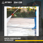 "SUMO"  HIGH PRESSURE PUMP CLEANER 2.2KW 130 BAR SM-138压力水邦