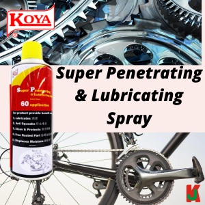 "KOYA"  P-521  LUBRICANT SPRAY OIL PENETRANT  SP-60  400ml  高雅万能防锈润滑剂
