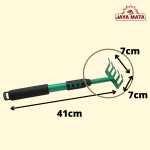 "JAYAMATA"  JM-167  GARDEN RAKE IRON COLOUR 5-T 13'' (GREEN)色铁柄草耙