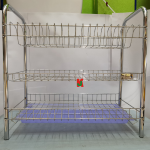 "TOP POINT"  MULTI RACK S/STEEL RECT.  R3310SS 3-TIER长方型白钢架(3层)