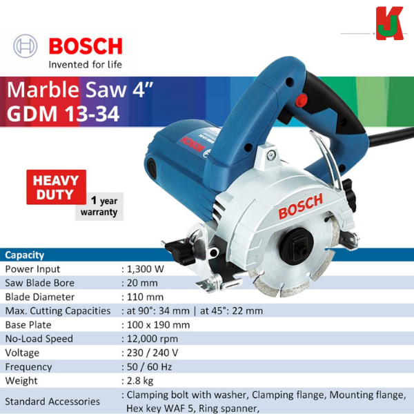 BOSCH GDM 13-34 Marble Cutter –