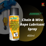 "HARDEX"  LUBRICANT SPRAY CHAIN & WIRE ROPE  HD-500 防锈润滑喷剂 400ml